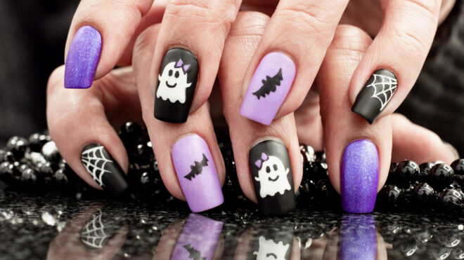 Uñas inspiradas en Halloween