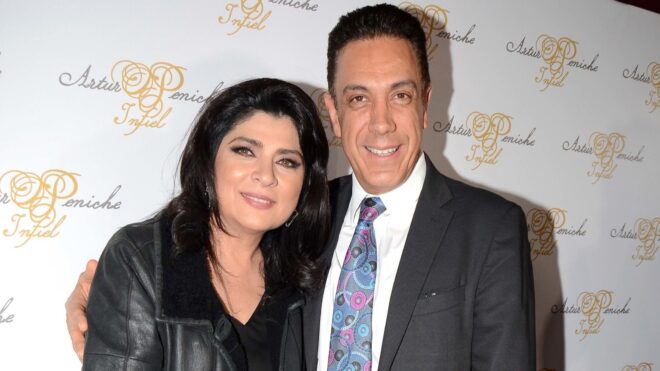 Victoria Ruffo y Omar Fayad