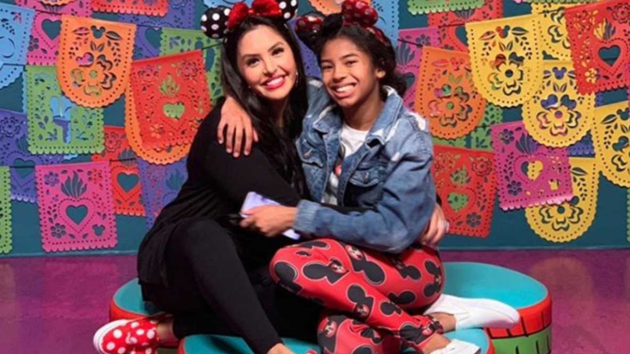 vanessa bryant y su hija Gianna