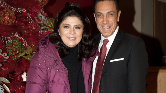 Victoria Ruffo y Omar Fayad