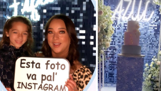 adamari lopez y alaia en quinceañero