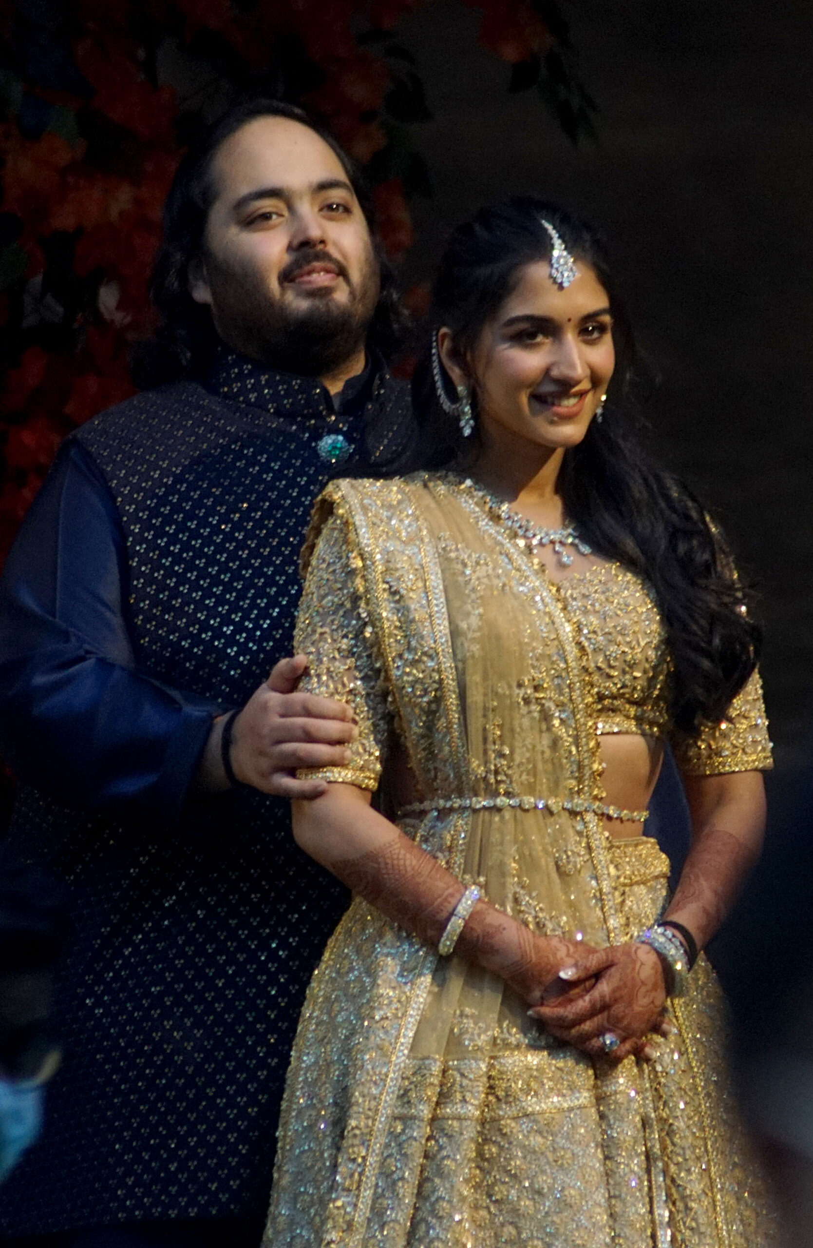 Anant Ambani and Radhika Merchant's engagement ceremony