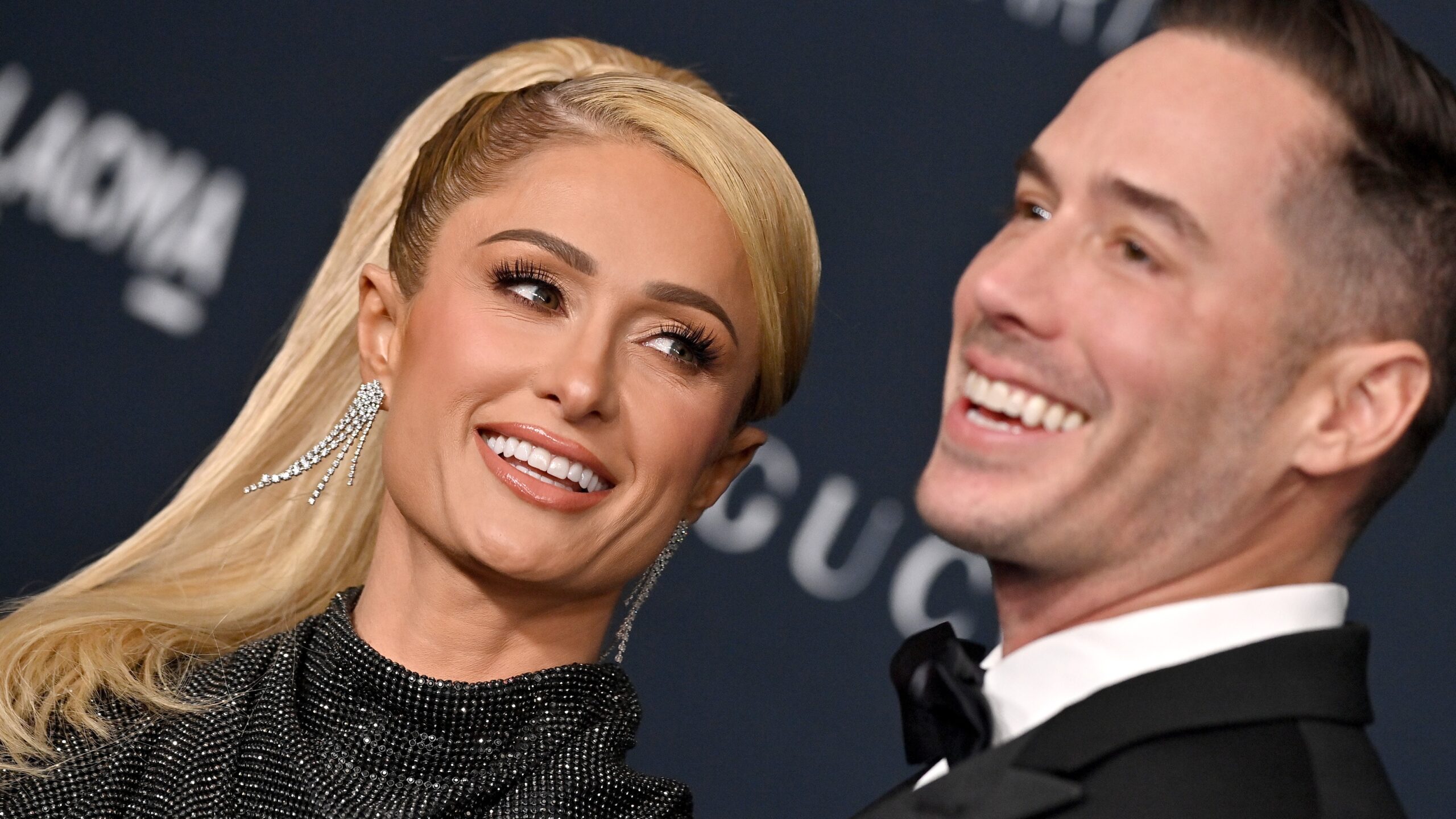 Paris Hilton and Carter Reum
