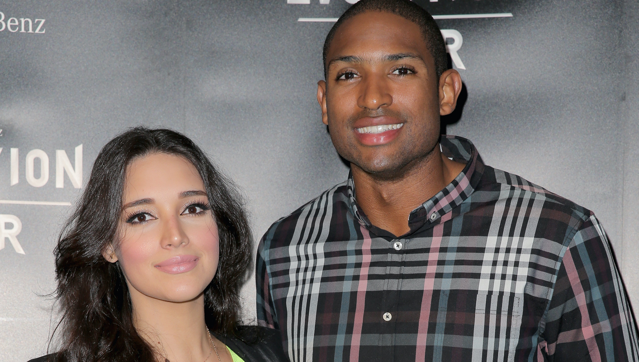 Amelia Vega and Al Horford