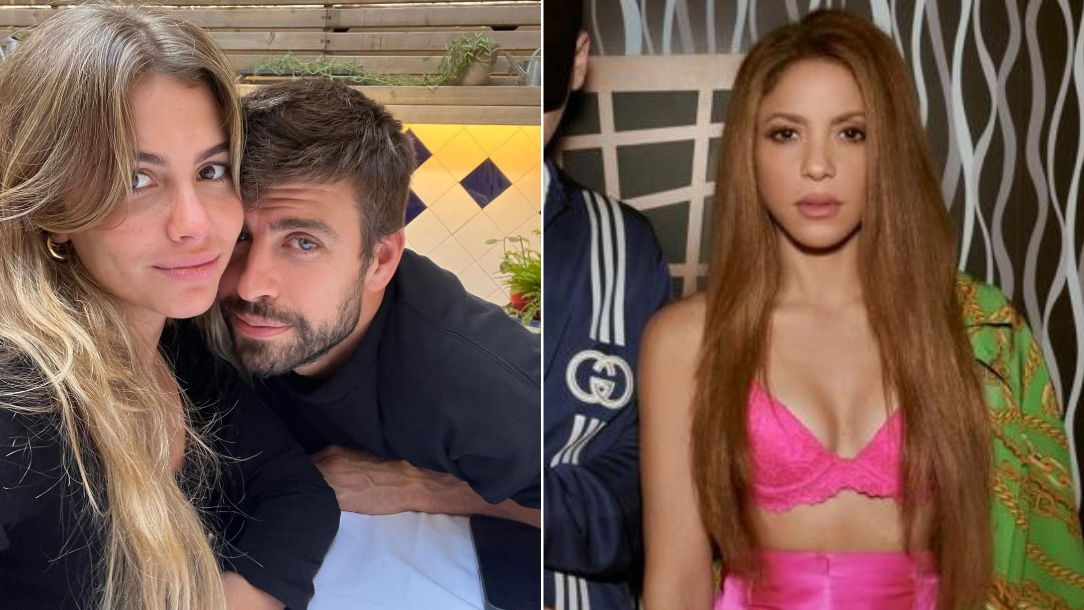 Clara Chía y Gerard Piqué