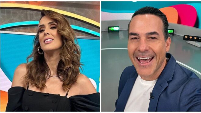 Jacky Bracamontes y Carlitos Calderón