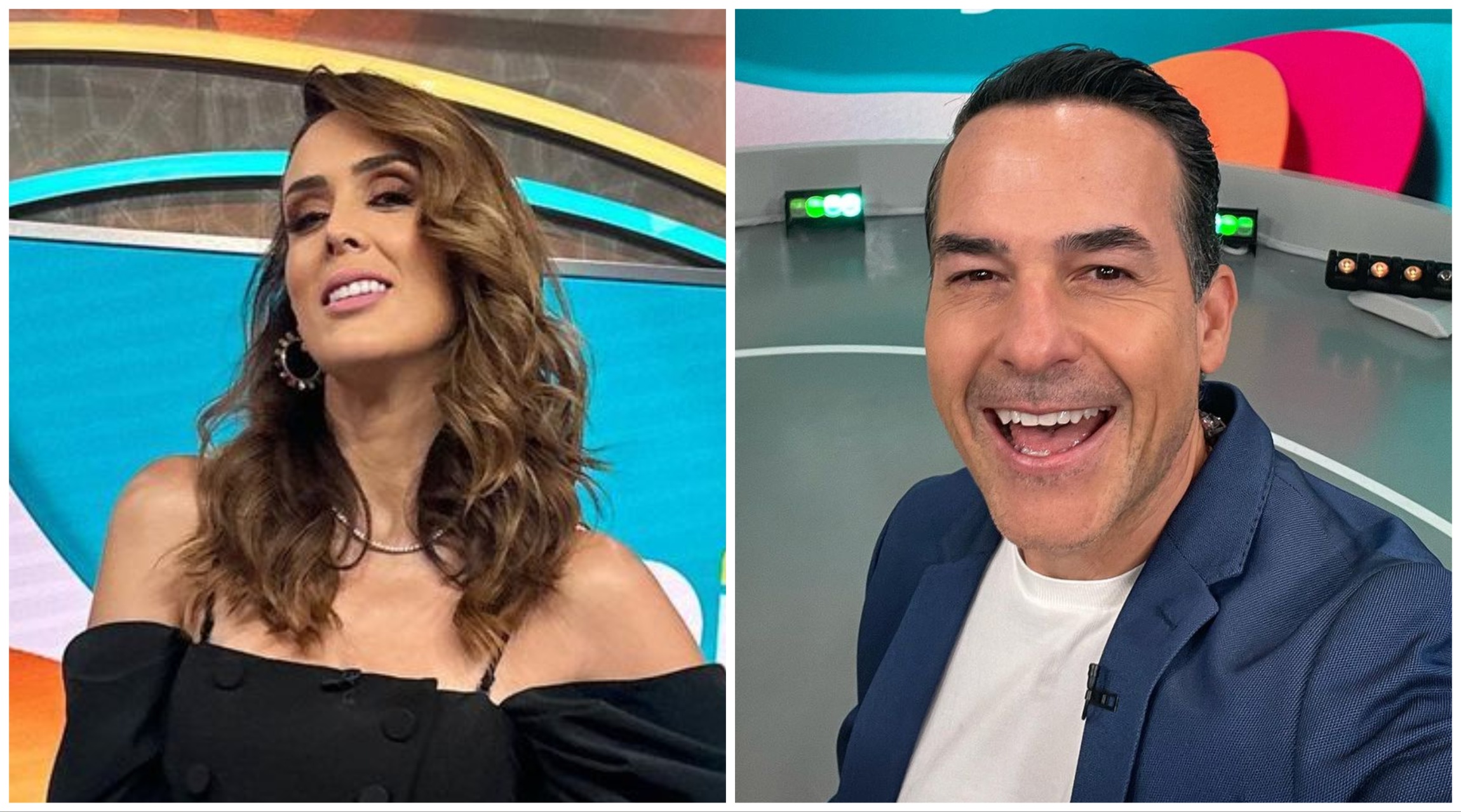 Jacky Bracamontes y Carlitos Calderón