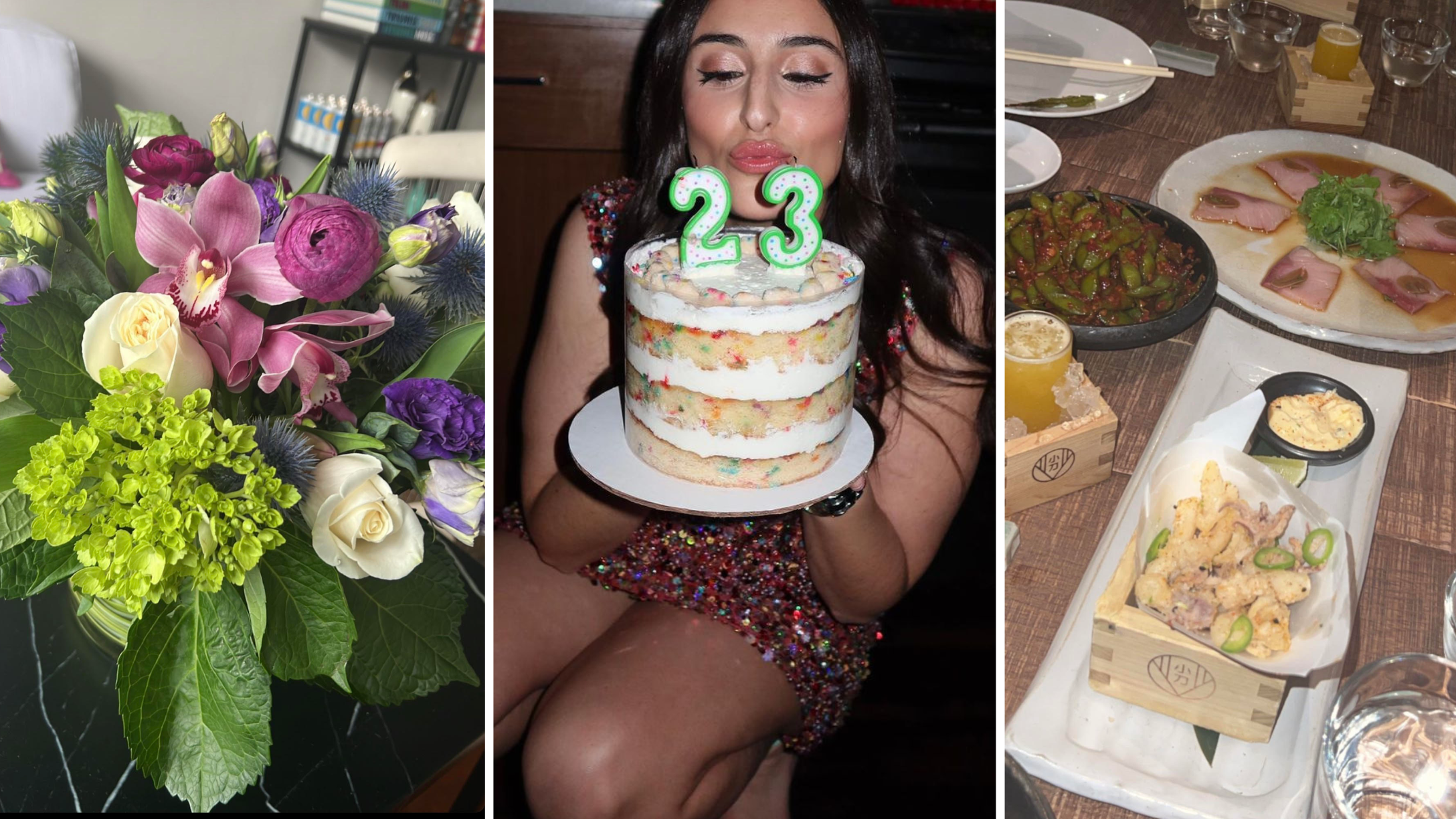 Mía de Molina en su fiesta de cumpleaños 23