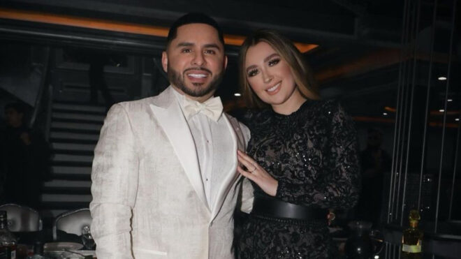 Larry Hernández y Kenia Ontiveros