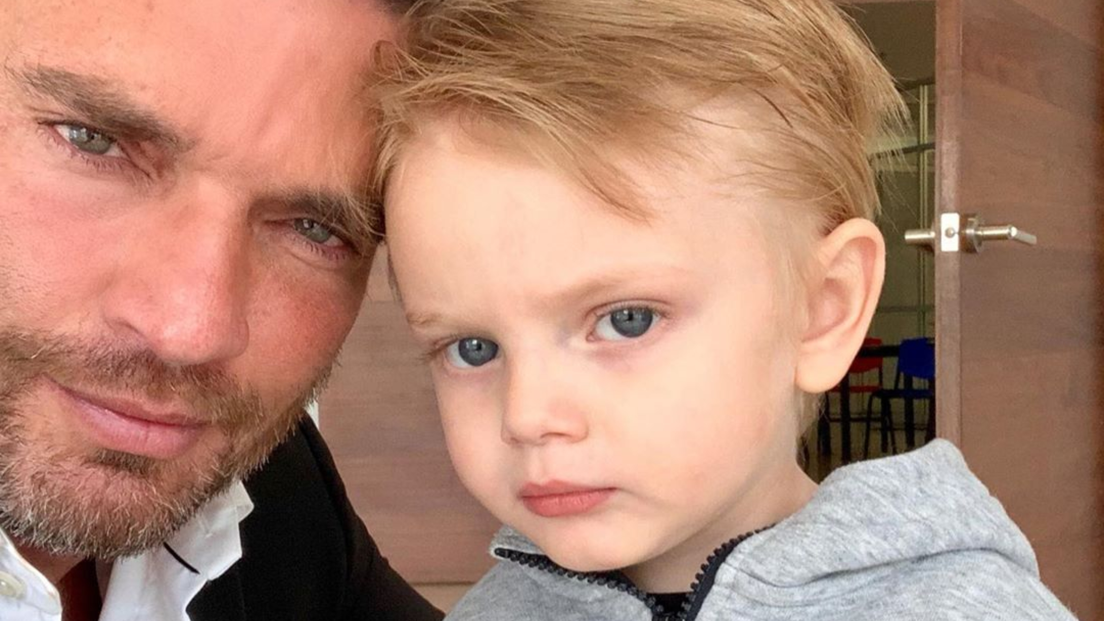 Julián Gil y su hijo Matías