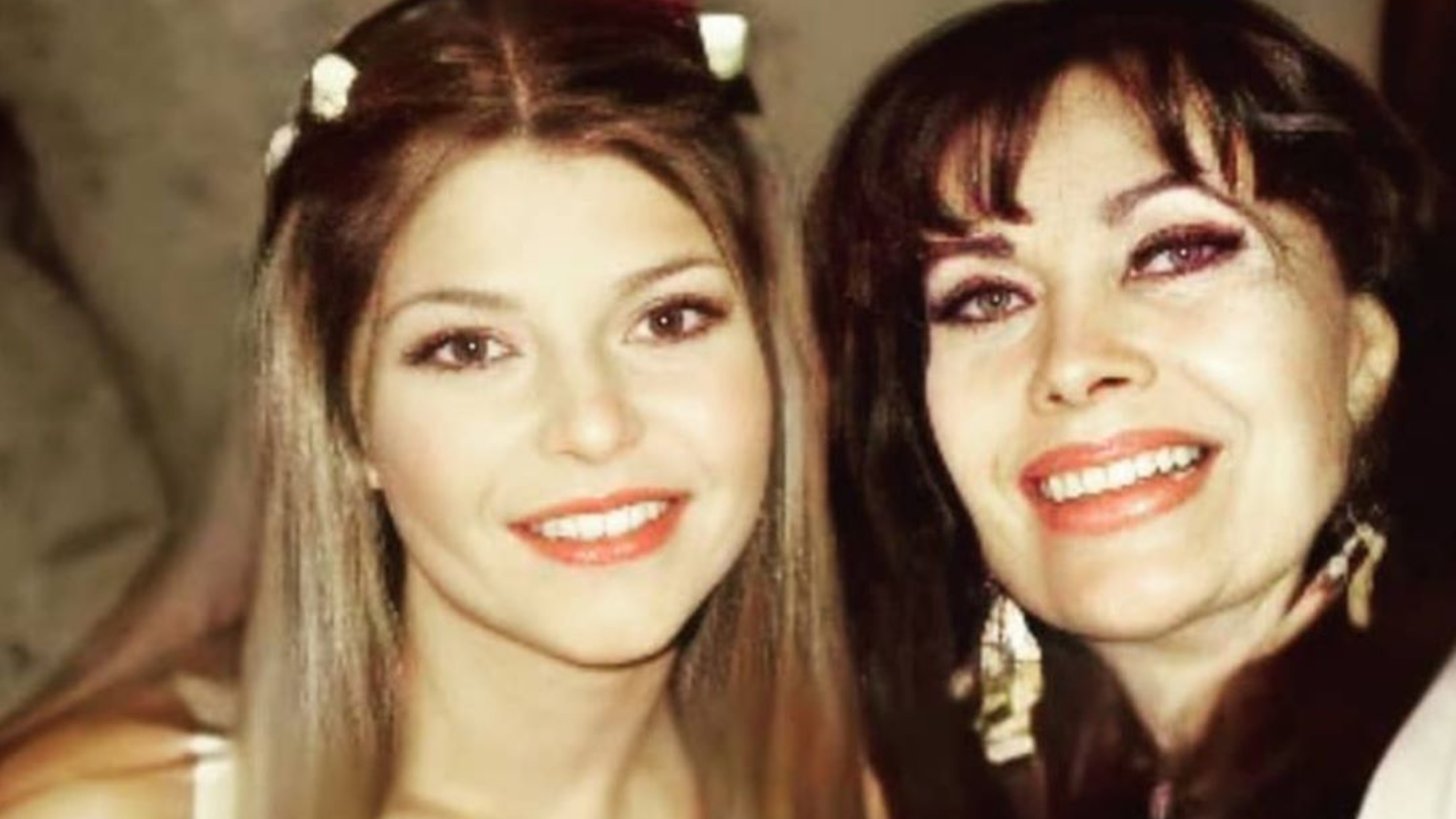 Itatí Cantoral y su mamá