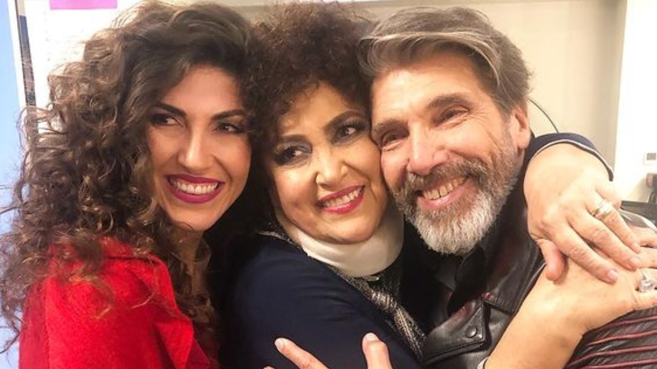 Amanda Miguel y Diego Verdaguer con su hija Ana Victoria