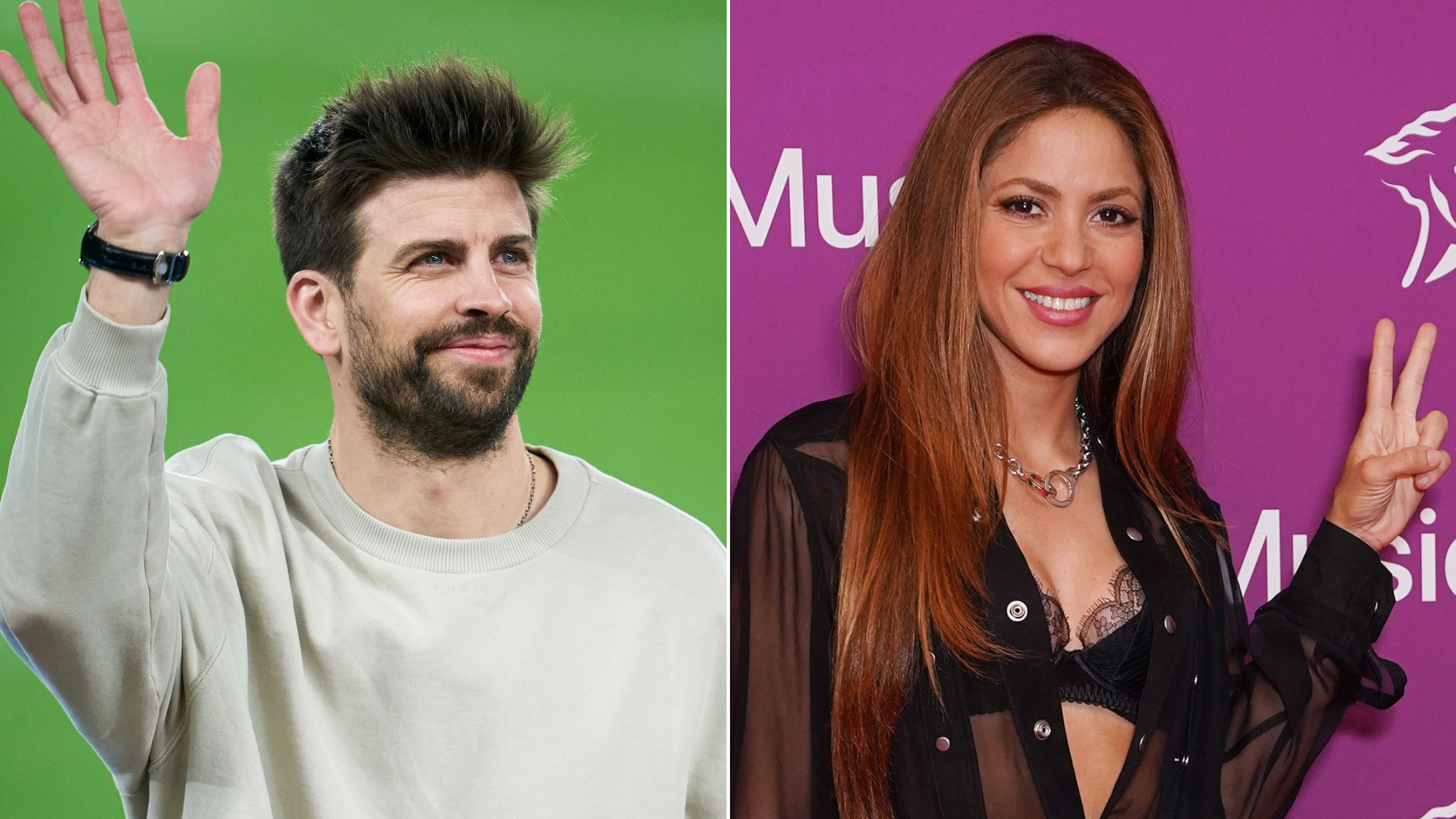 Gerard Piqué y Shakira