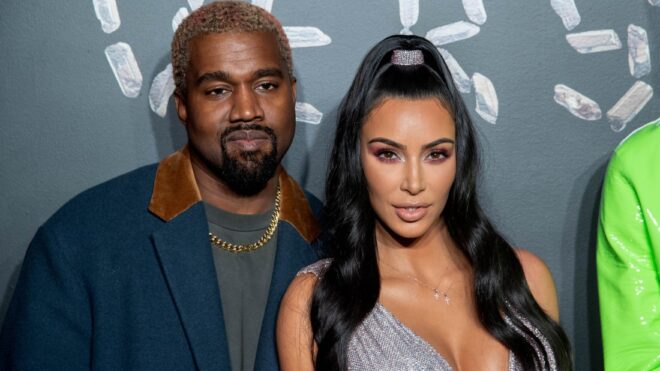 Kim Kardashian and Kanye West