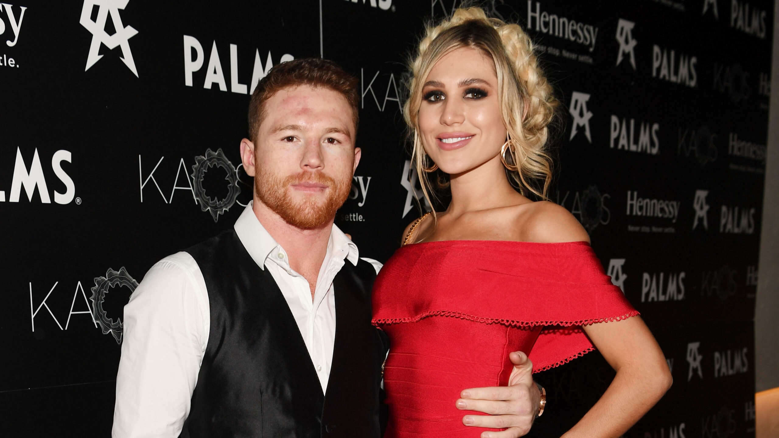 Canelo Álvarez y Fernanda Gómez