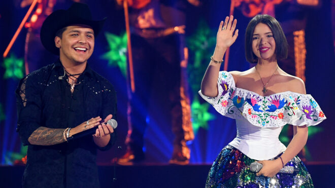 Ángela Aguilar y Christian Nodal