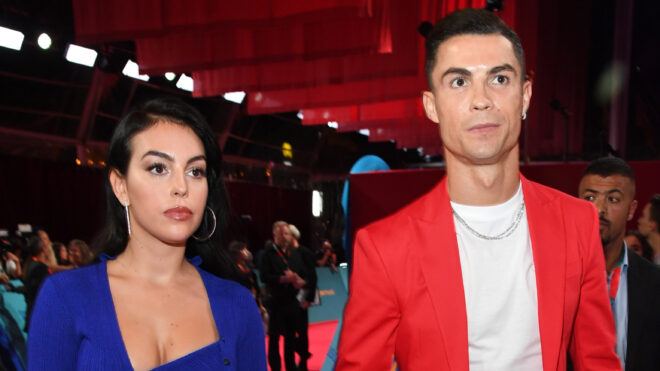 Georgina rodríguez y Cristiano Ronaldo