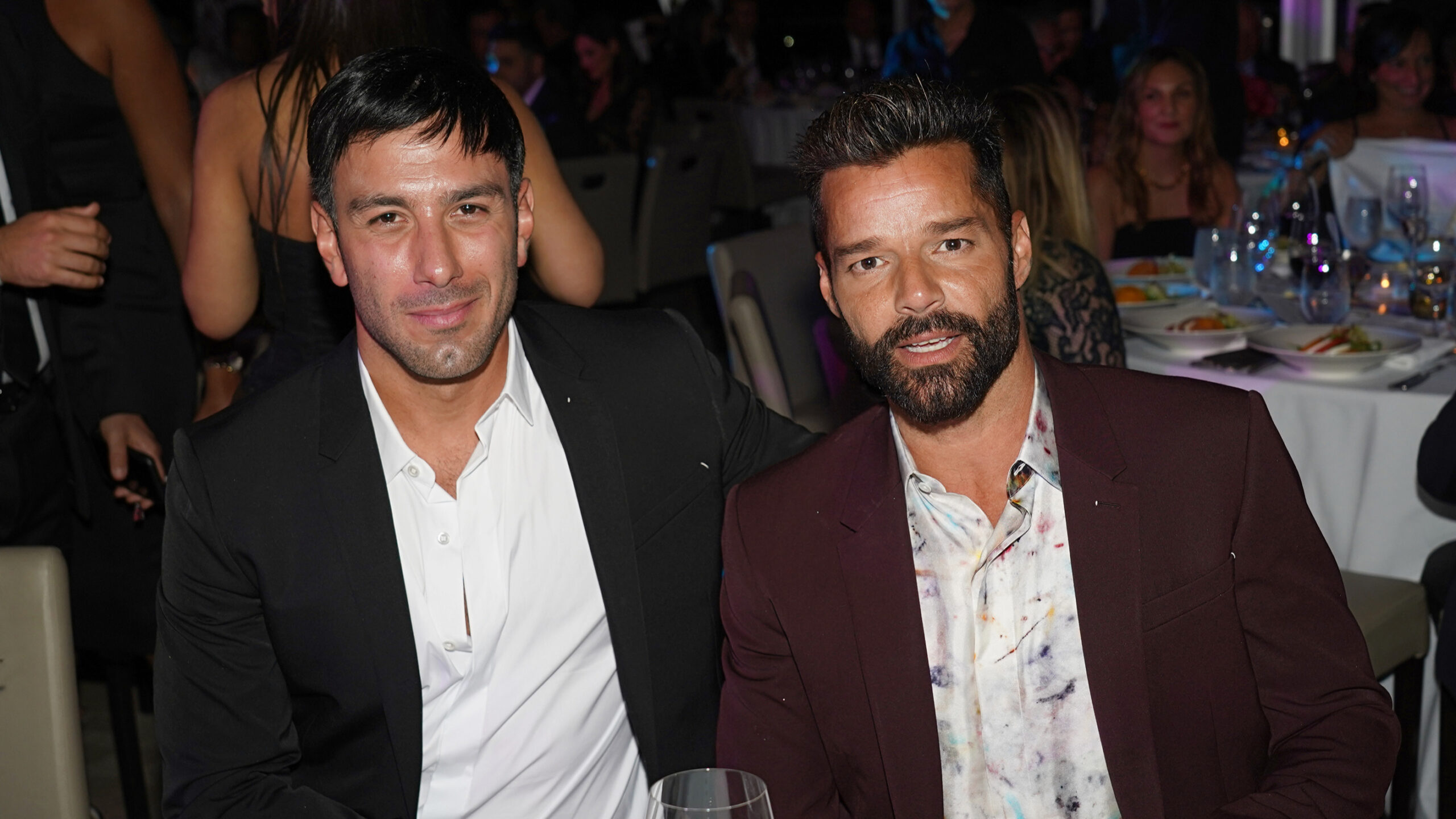 Ricky Martin y Jwan Yosef