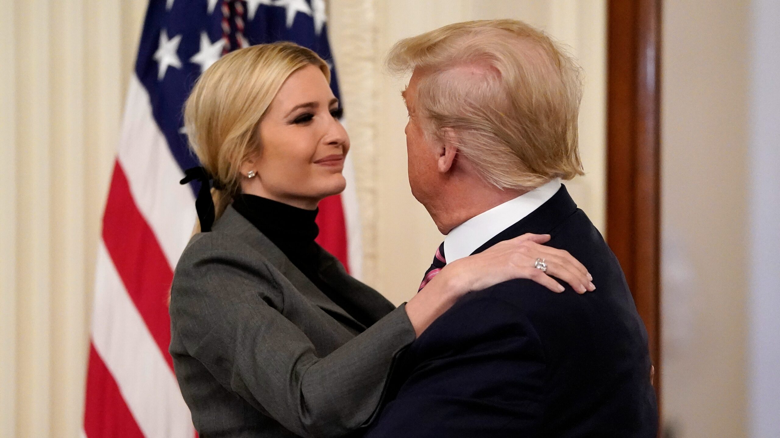 Ivanka Trum y Donald Trump