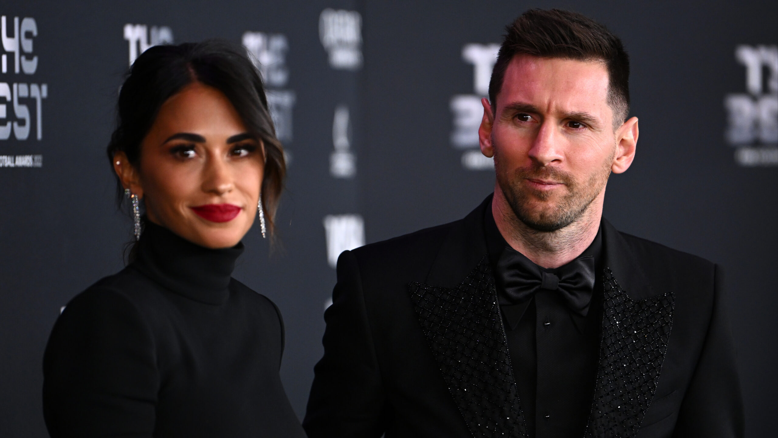 Antonela Roccuzzo y Lionel Messi