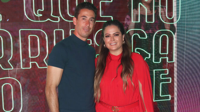 Óscar Jiménez y Mariana Echeverría.