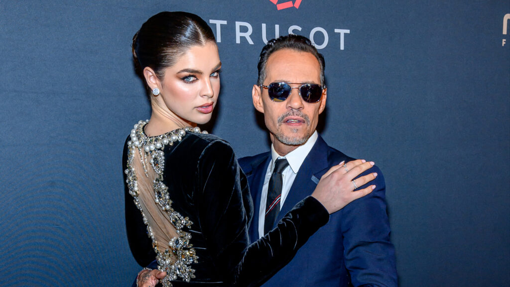 Nadia Ferreira y Marc Anthony