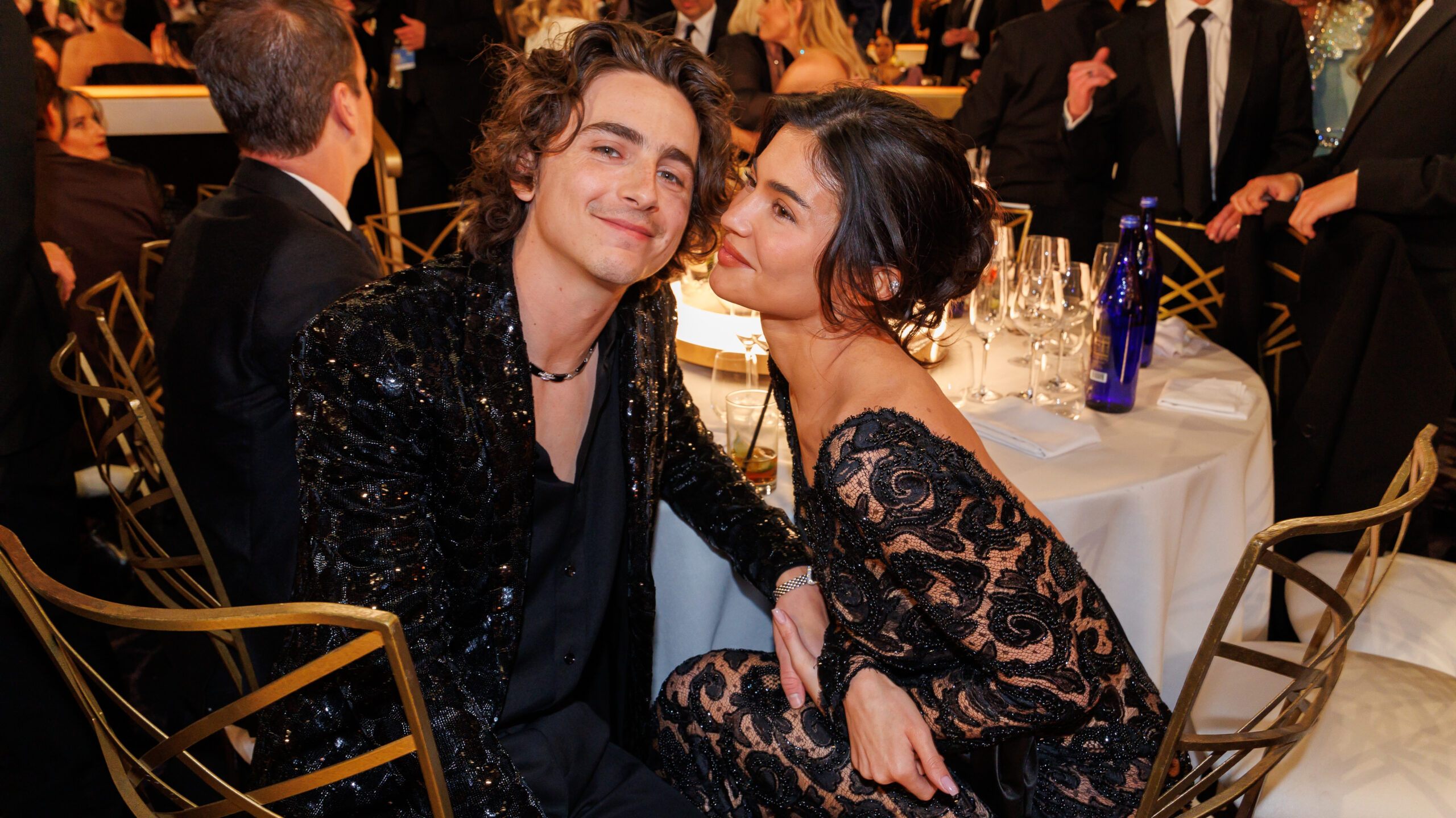 Timothée Chalamet and Kylie Jenner