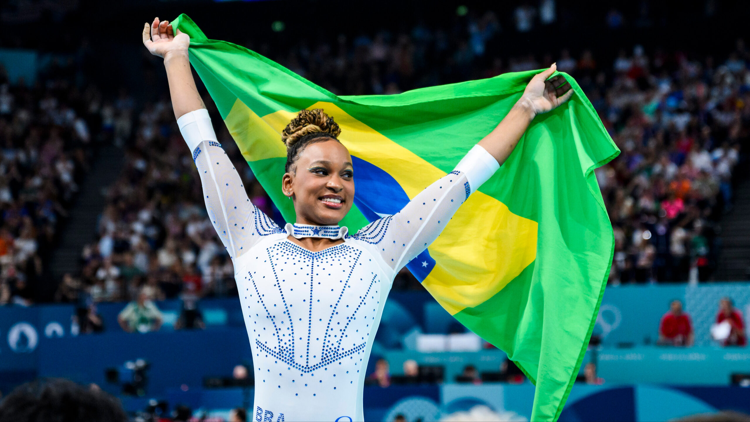 Gimnasta Rebeca Andrade