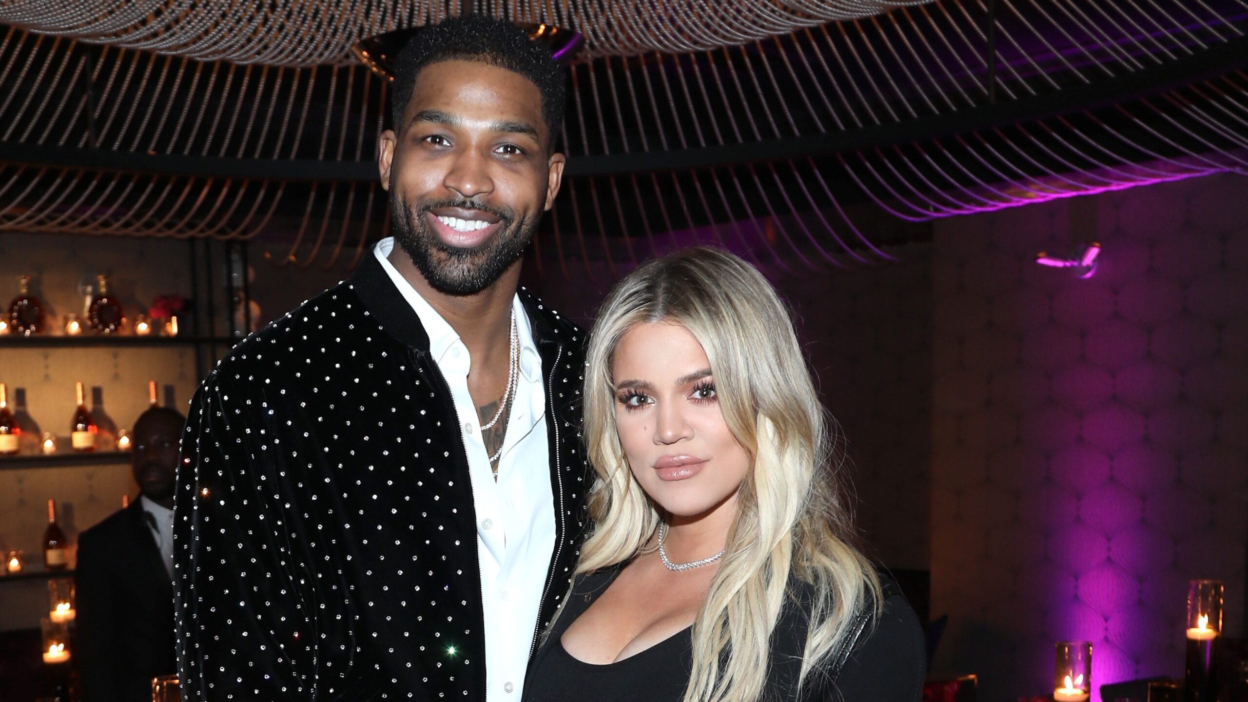 Khloe Kardashian and Tristan Thompson