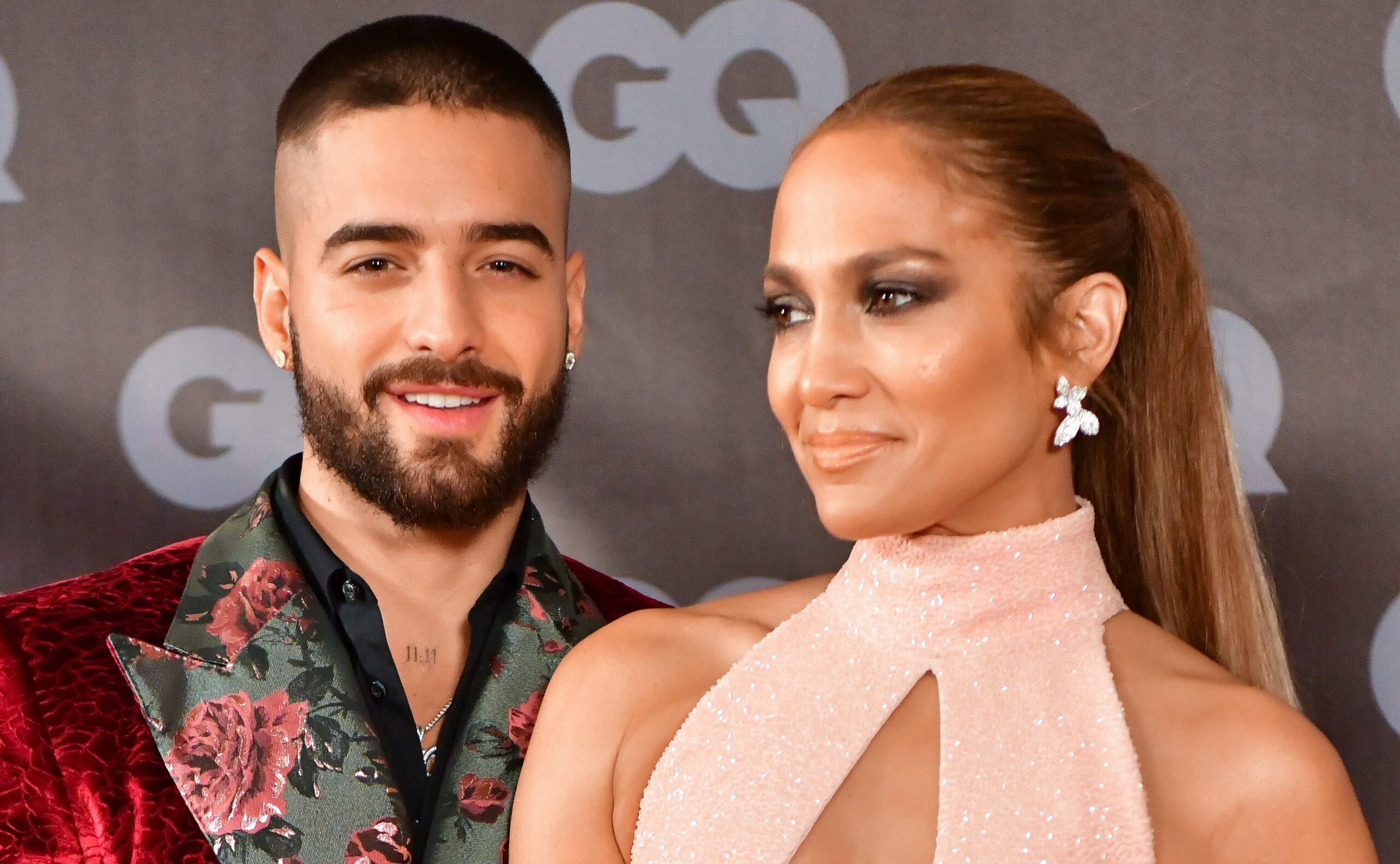 Maluma and Jennifer Lopez