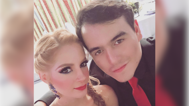 Julián Figueroa y su esposa