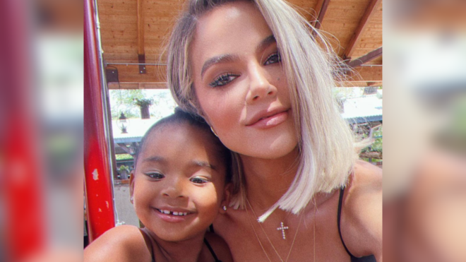 Khloe Kardashian and Daughter True