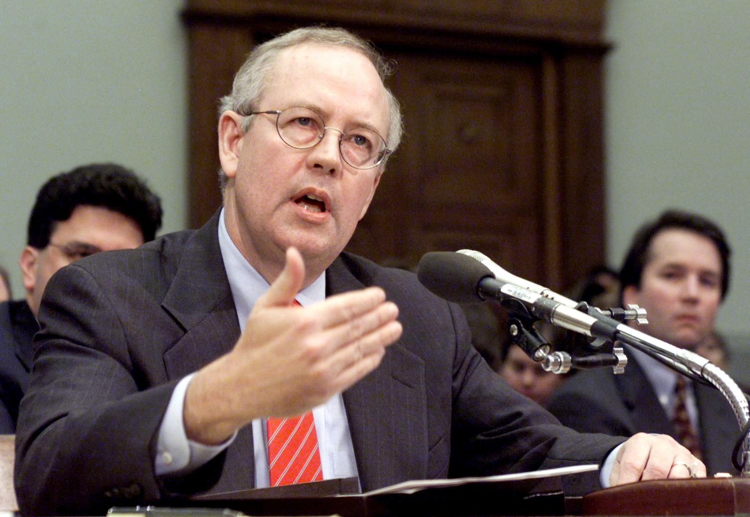 US-STARR TESTIFIES-JUDICIARY