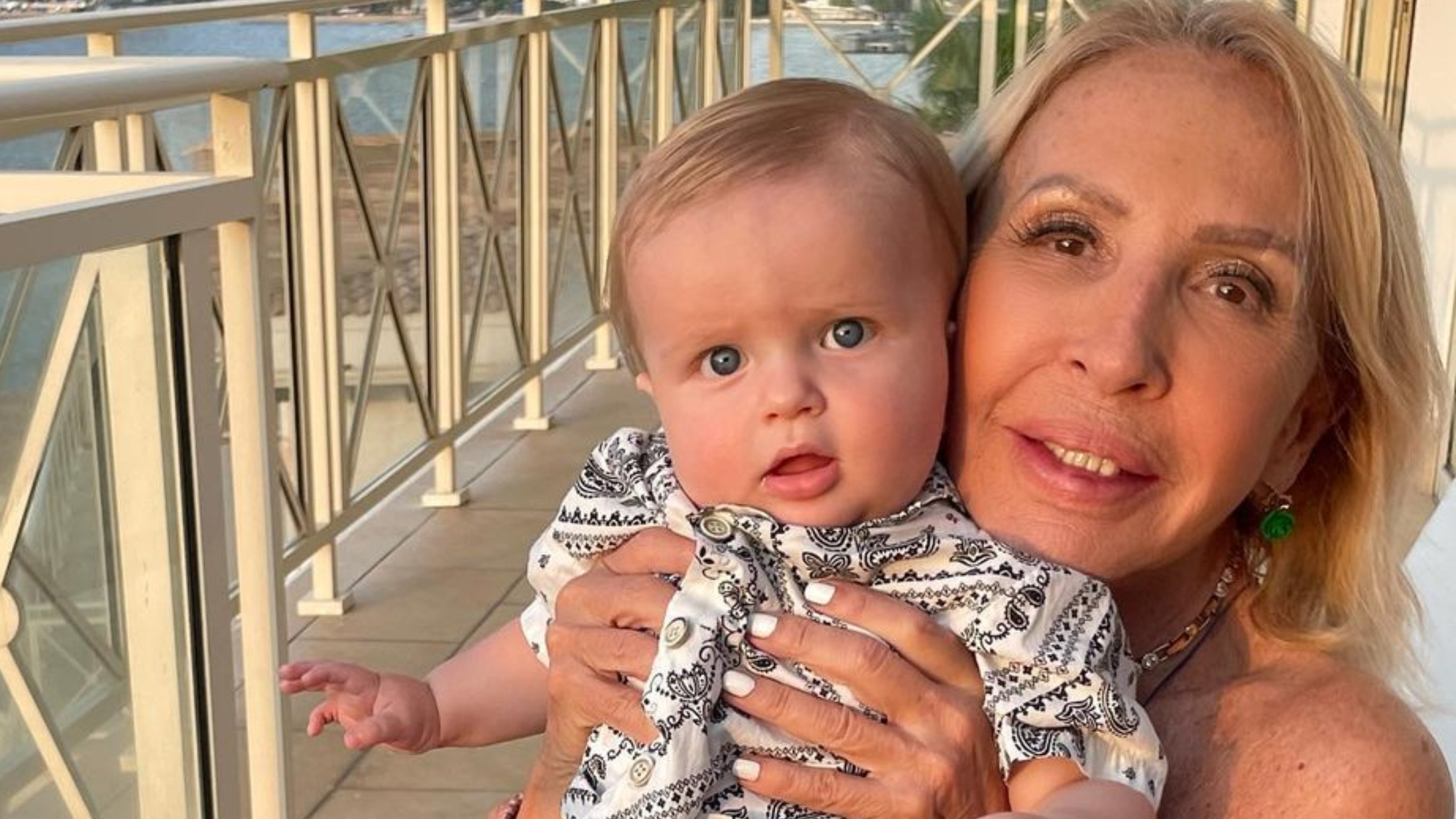 Laura Bozzo y nieto