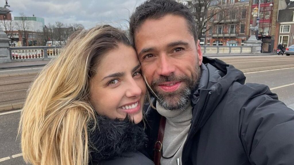 Michelle Renaud y Matías Novoa