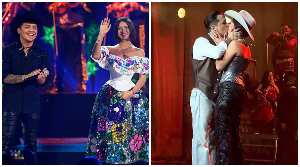 Ángela Aguilar y Christian Nodal