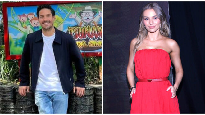 Víctor González Herrera e Irina Baeva