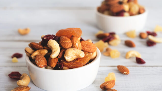 Mixed nuts - healthy snack ideas