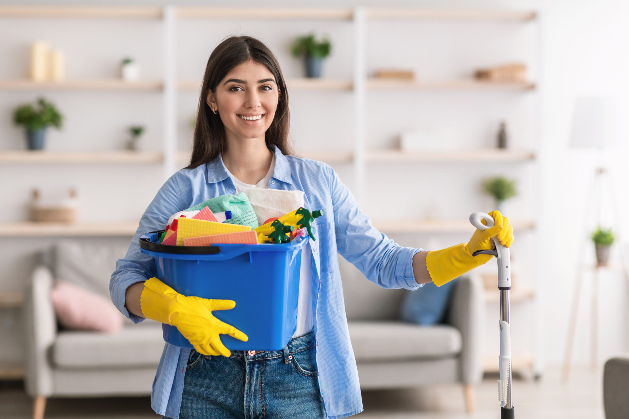 Cleaning tips to save time