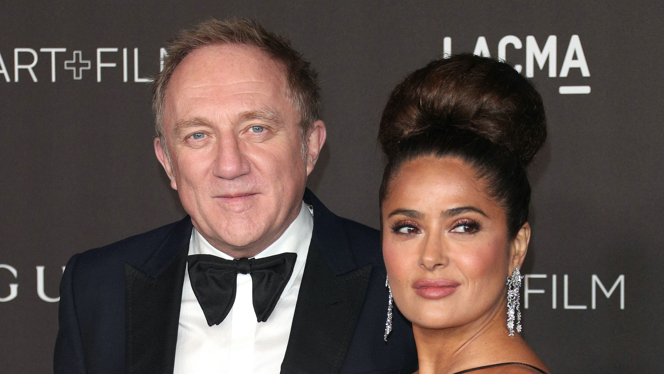 Francois-Henri Pinault and Salma Hayek Pinault