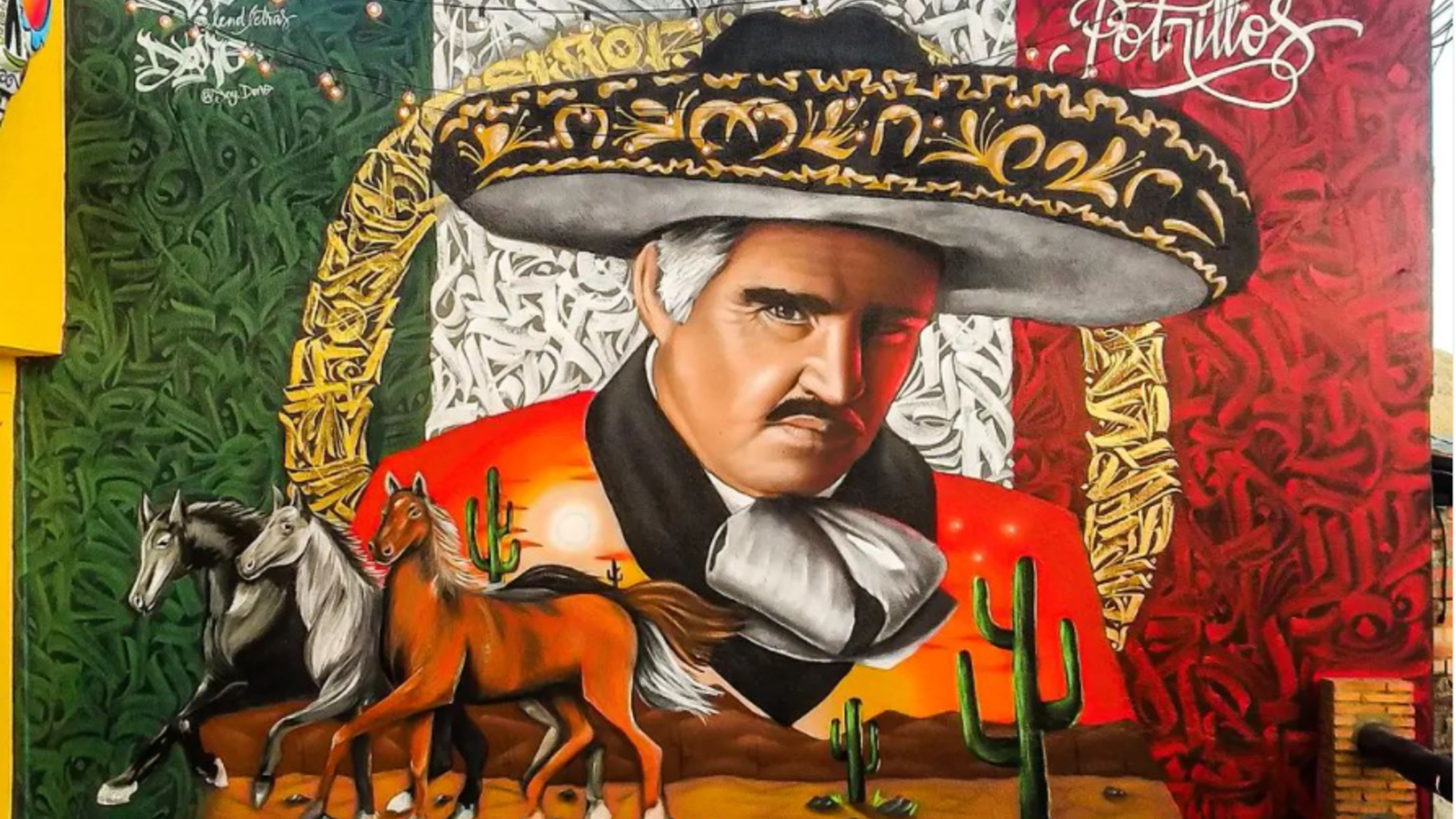 Vicente Fernández mural