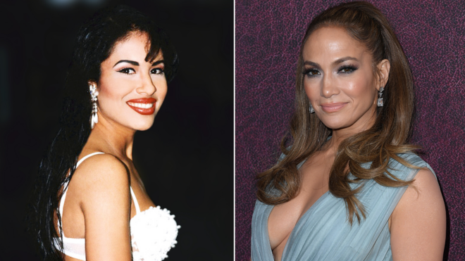 Selena Quintanilla y Jennifer López