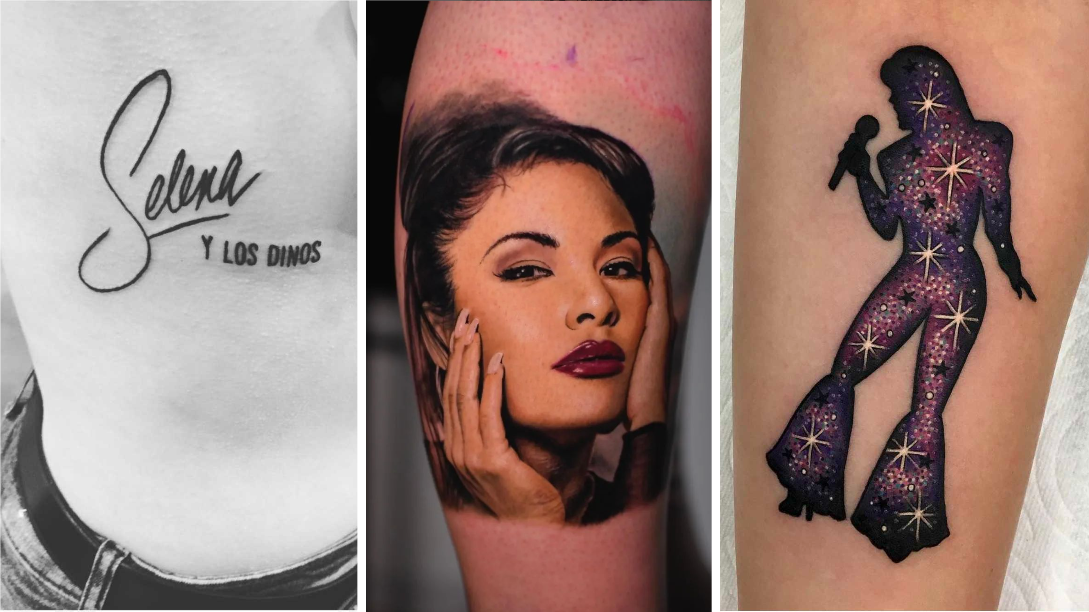 Selena Quintanilla Tattoos