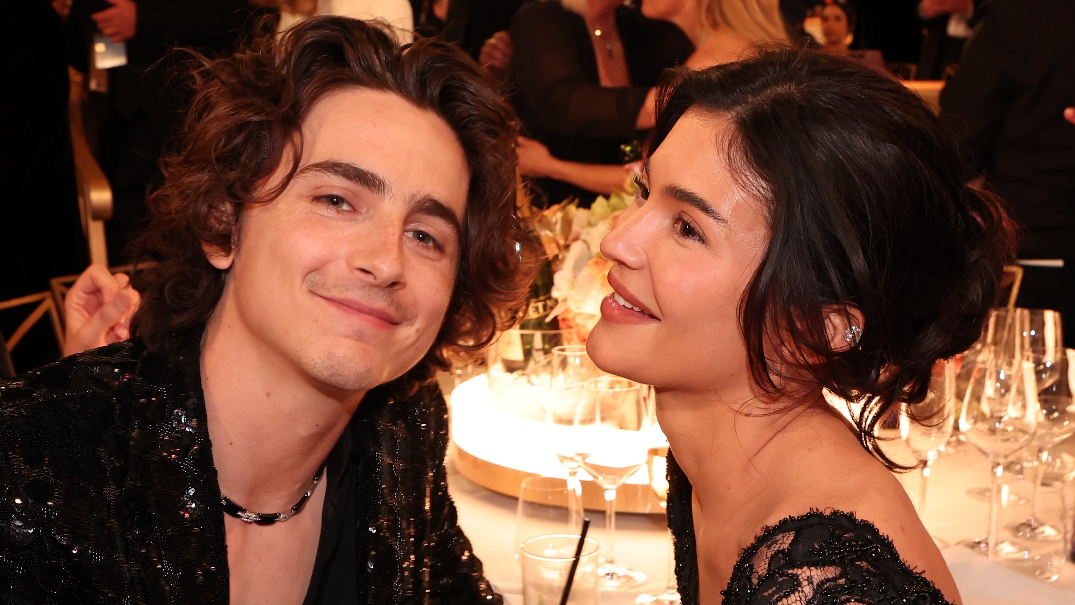 Timothée Chalamet and Kylie Jenner