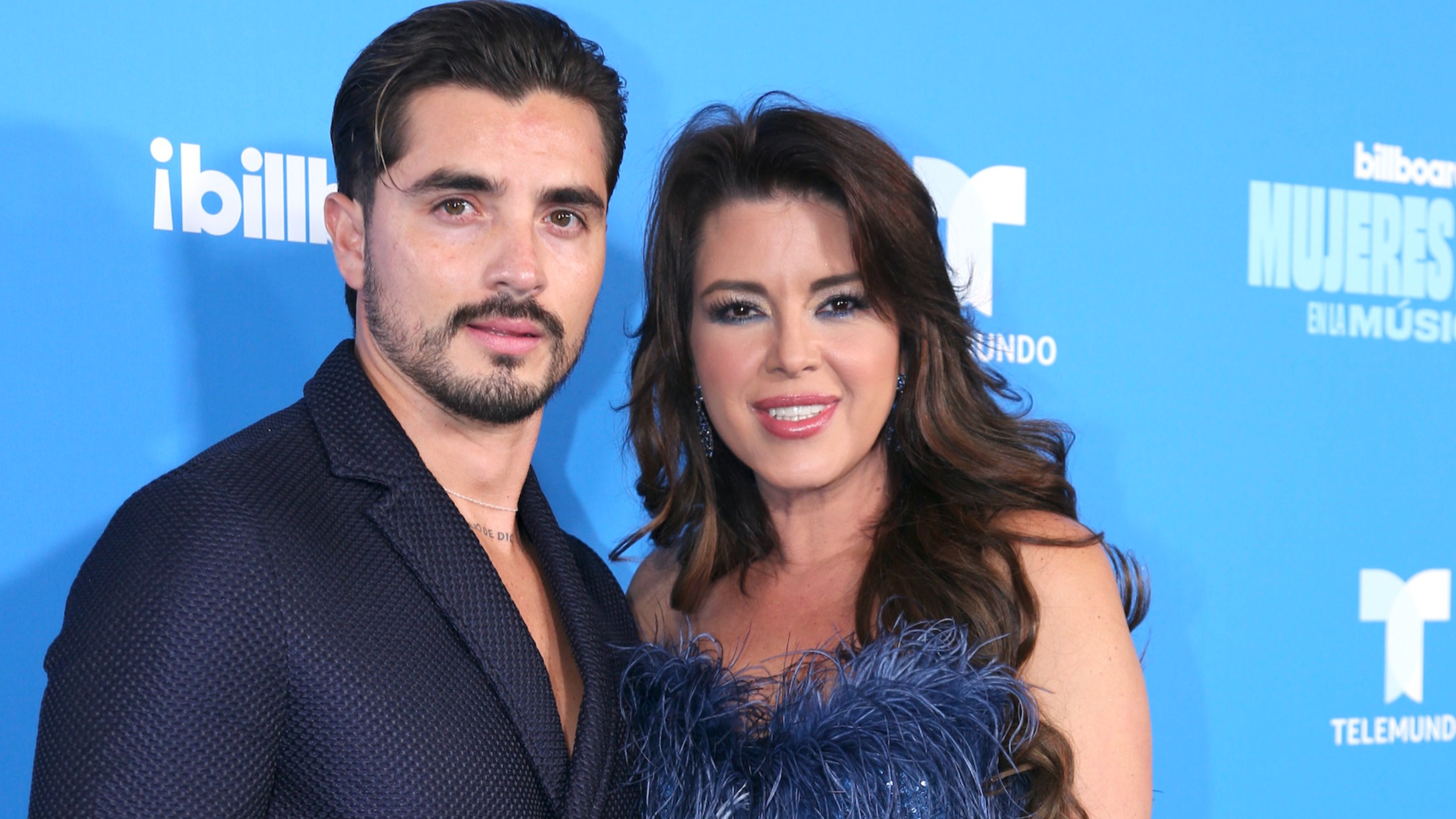 Alicia Machado y Christian Estrada