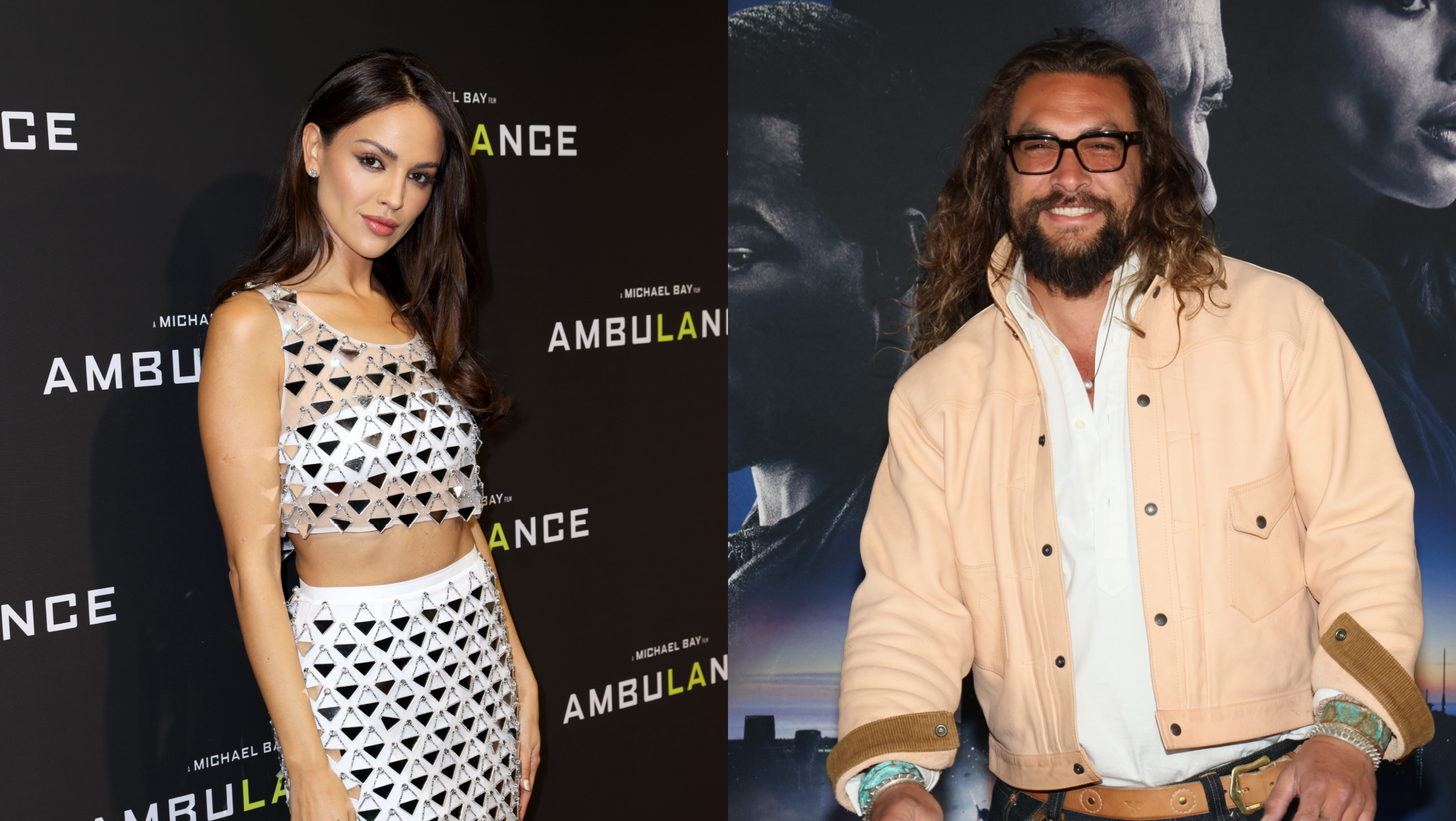 Eiza González and Jason Momoa