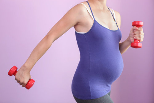 pregnant exercise