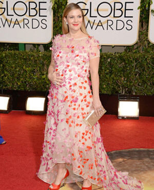 Drew Barrymore at Golden Globes