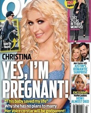 Christina Aguilera pregnant