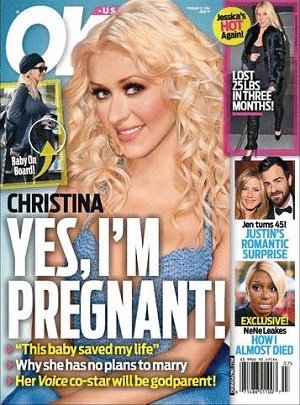 Christina Aguilera pregnant